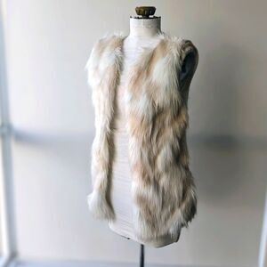 Design Lab Faux-Fur Vest